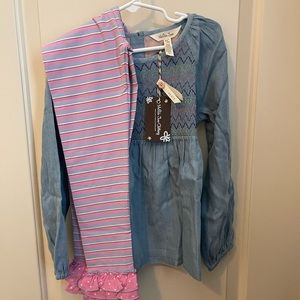 Matilda Jane Top and leggings, size 6